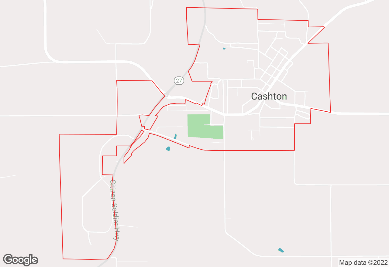 Cashton map