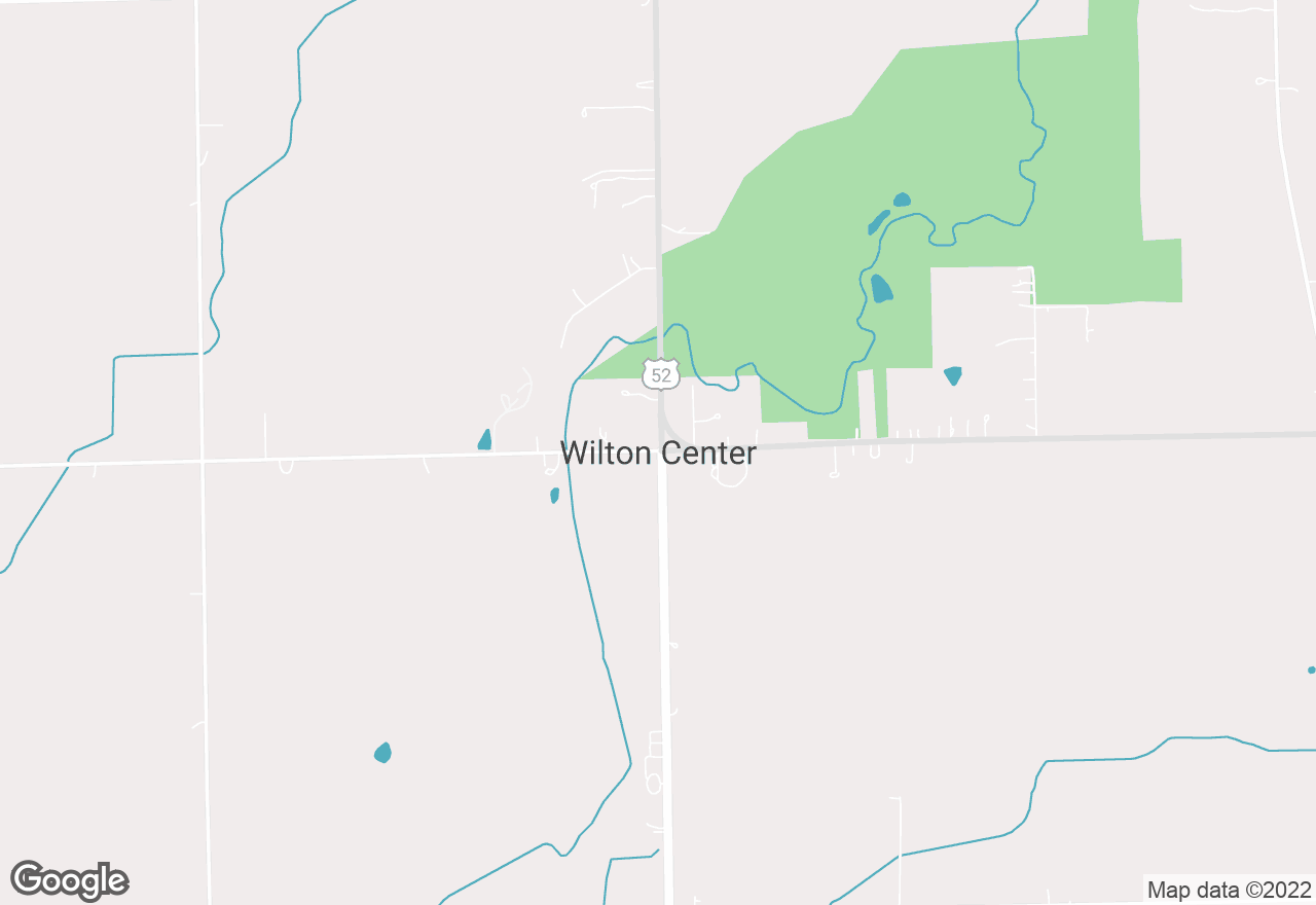 Wilton Center map