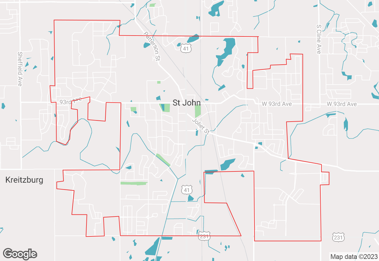 St. John map