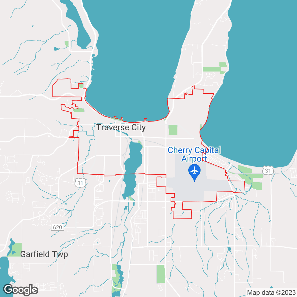 Traverse City map