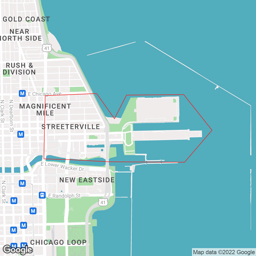 Streeterville map