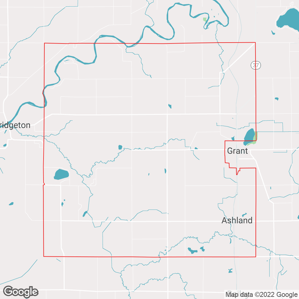 Ashland Township map