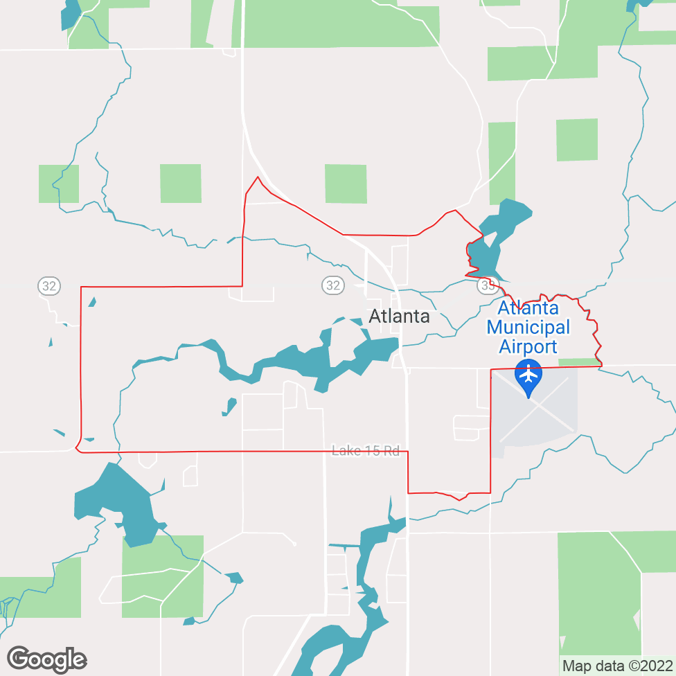 Atlanta map