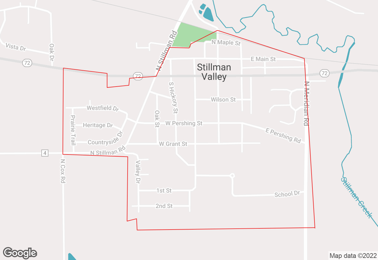 Stillman Valley map