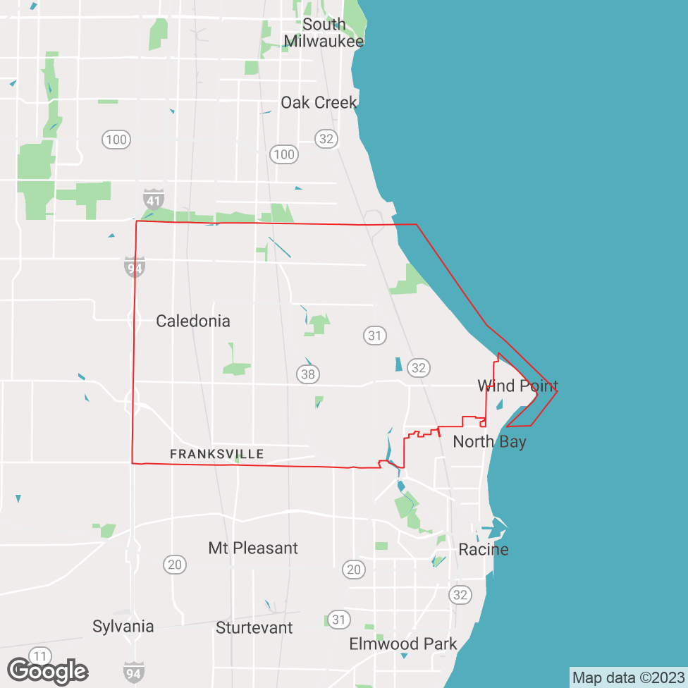 Caledonia map