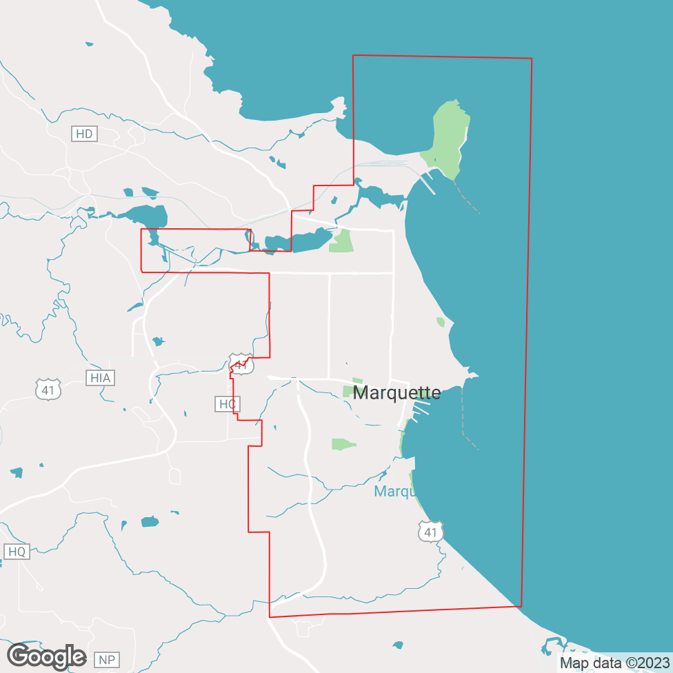 Marquette map