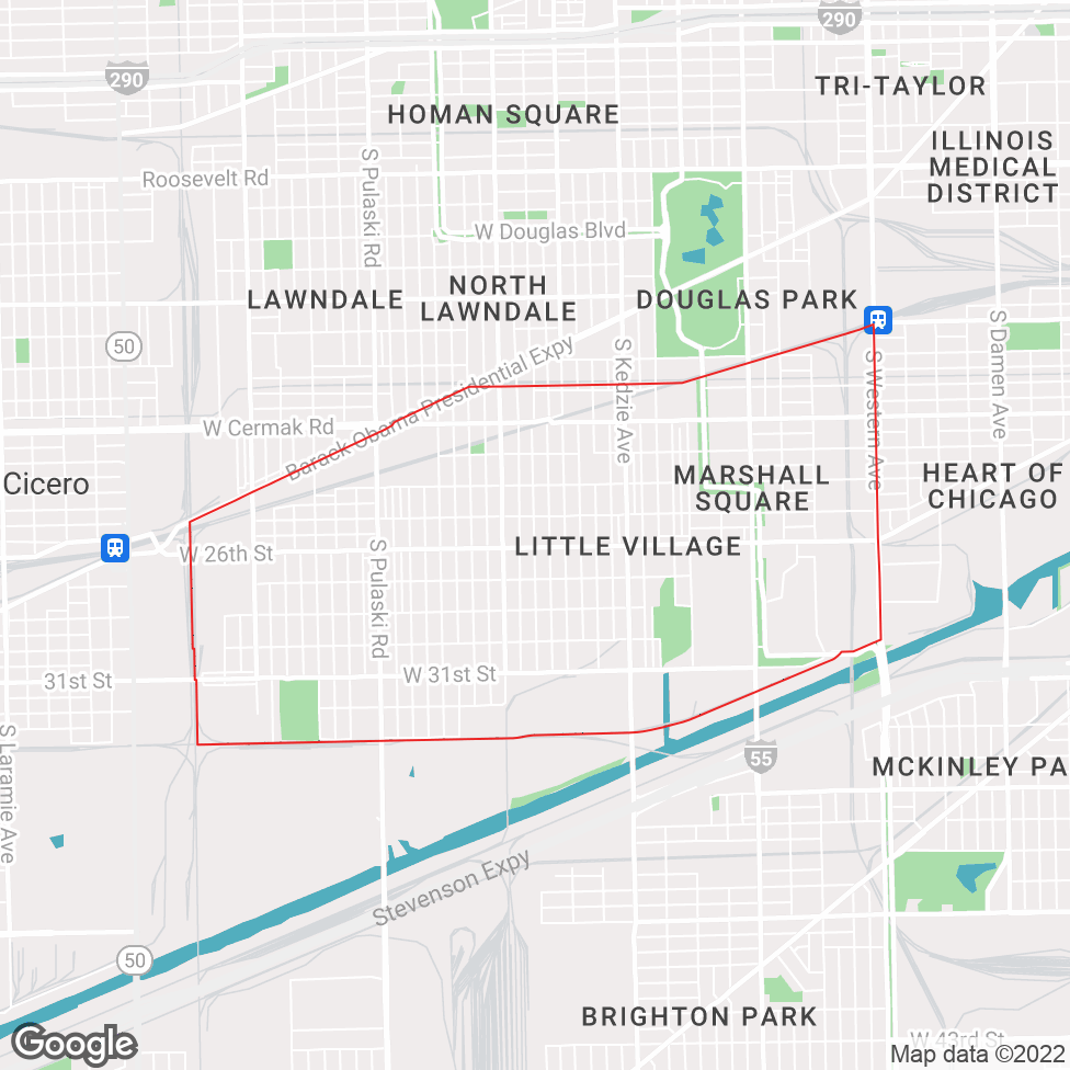 Little Village map