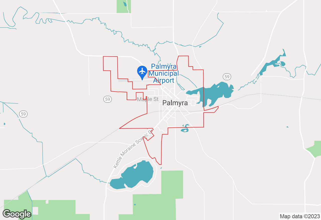 Palmyra map