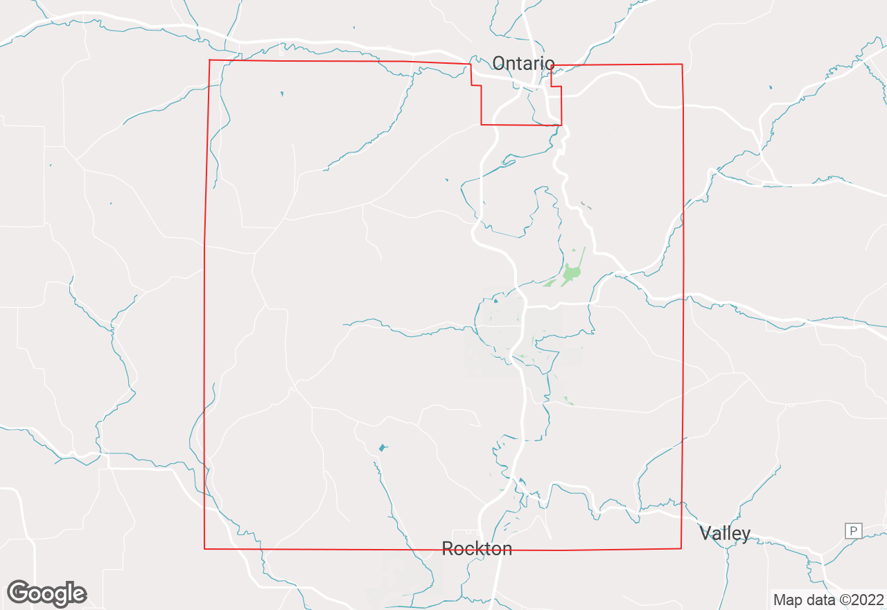 Whitestown map