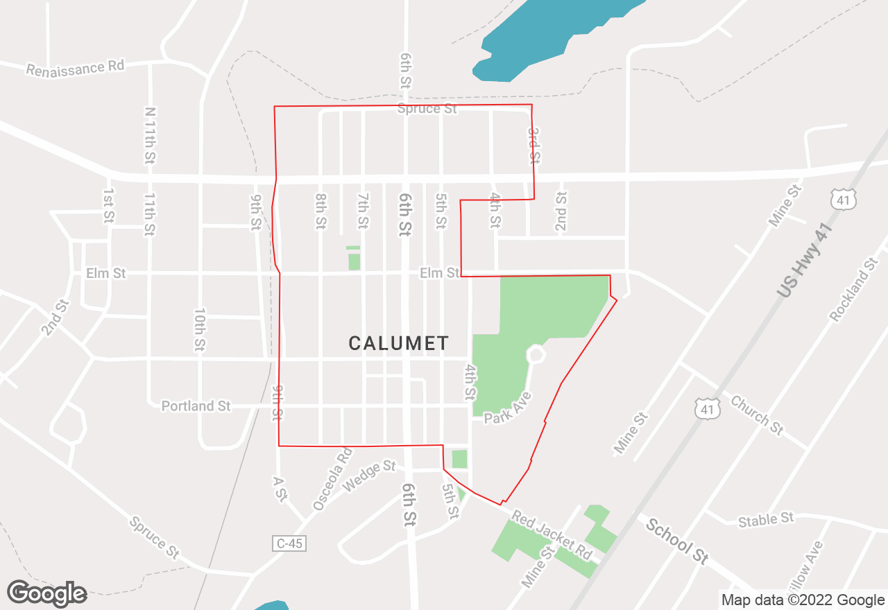 Calumet map