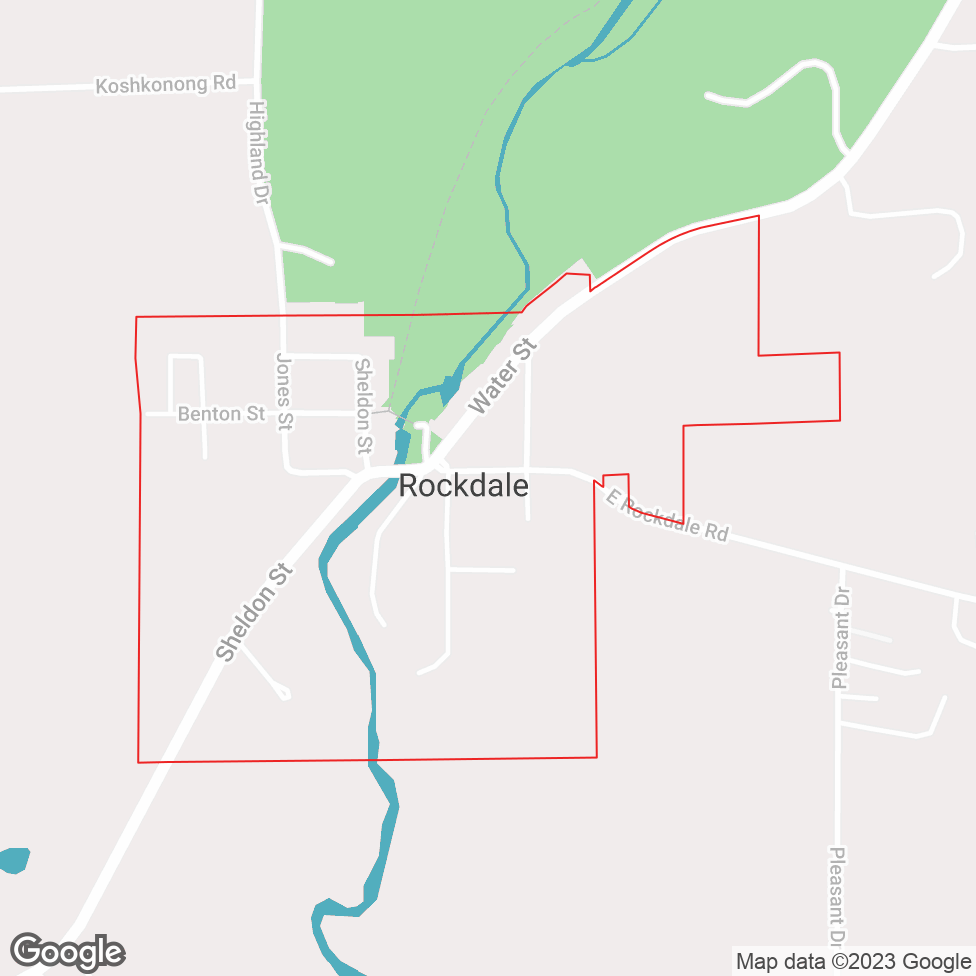 Rockdale map