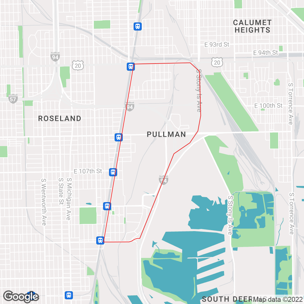 Pullman map