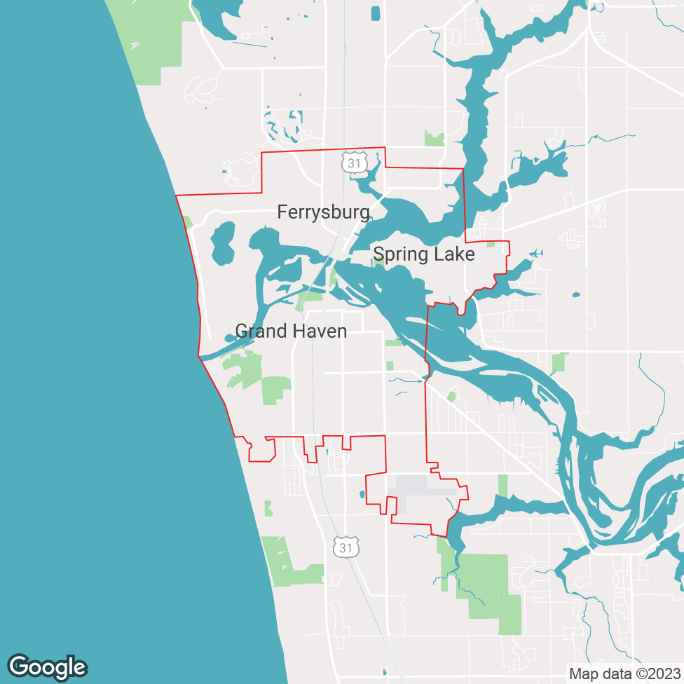 Spring Lake map