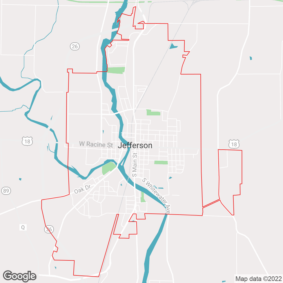 Jefferson map