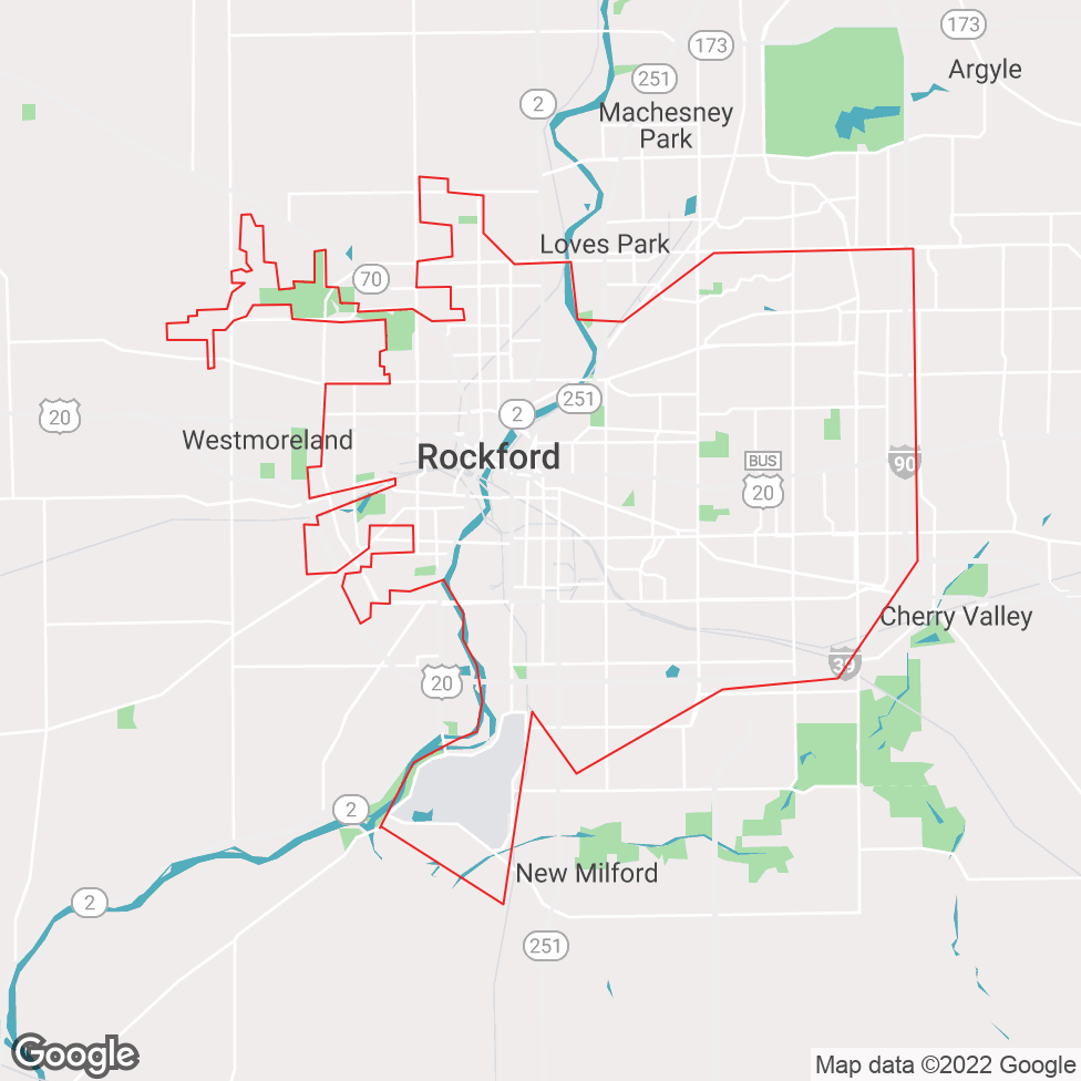 Rockford map