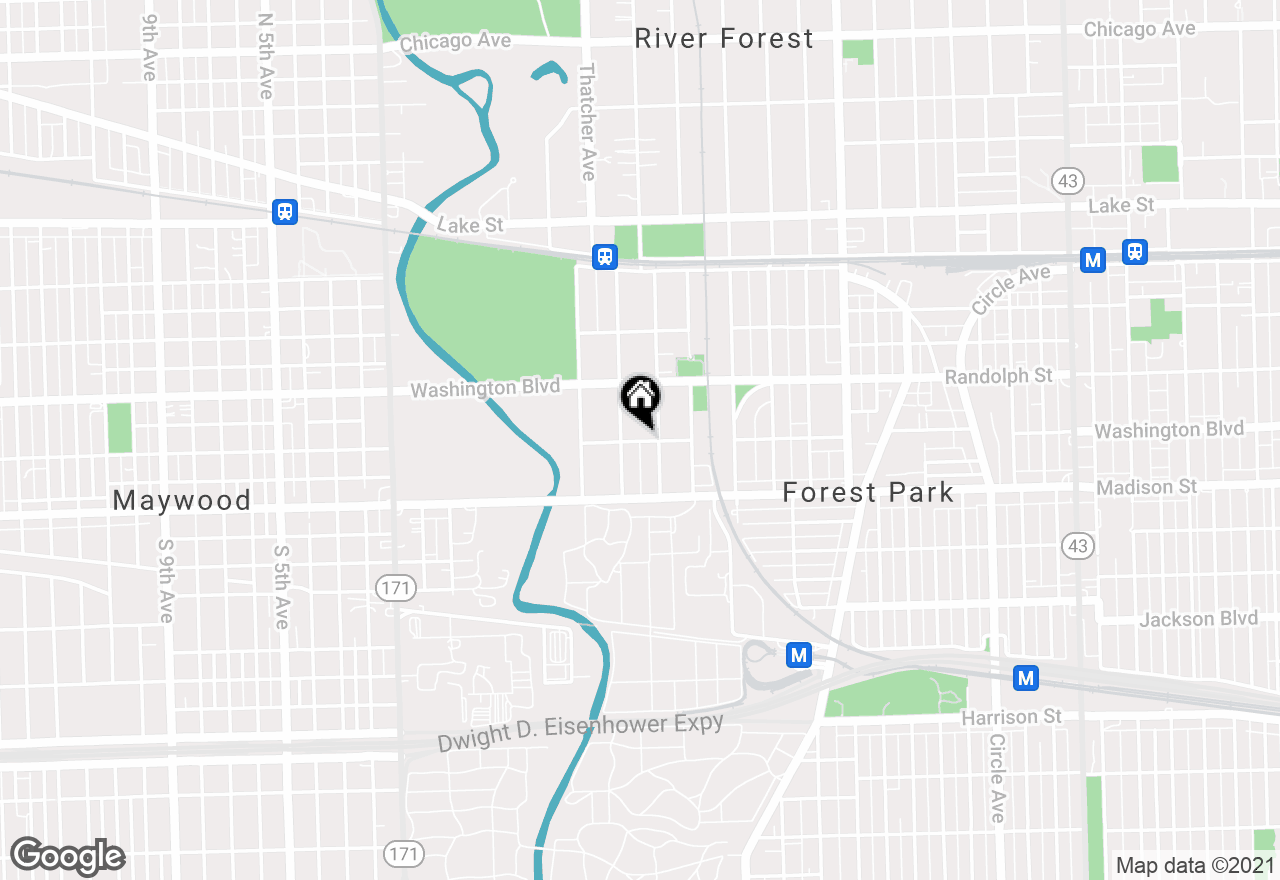 Map of One Forest Ave