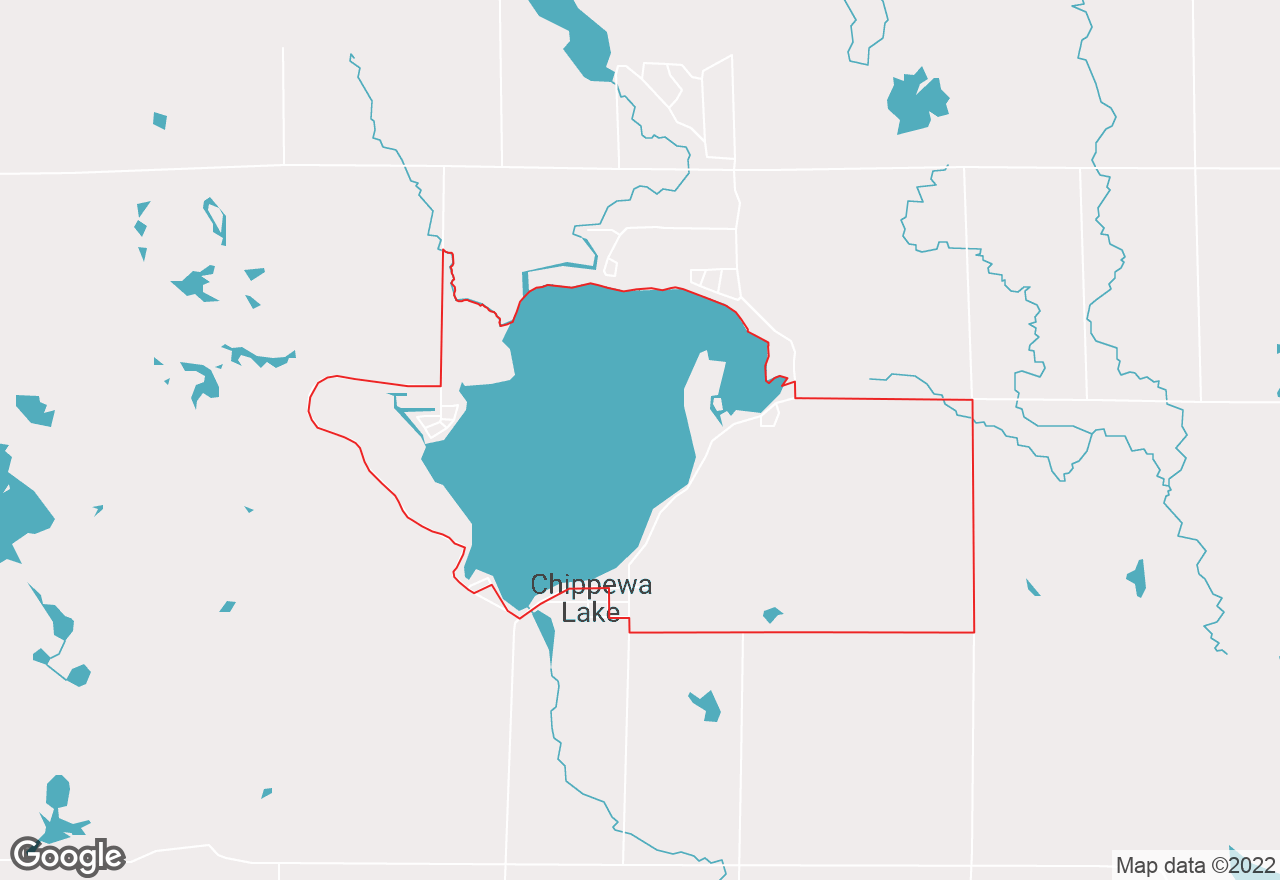 Clark Lake map