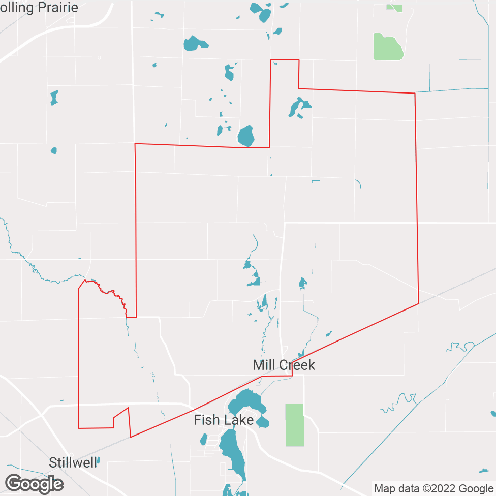 Mill Creek map