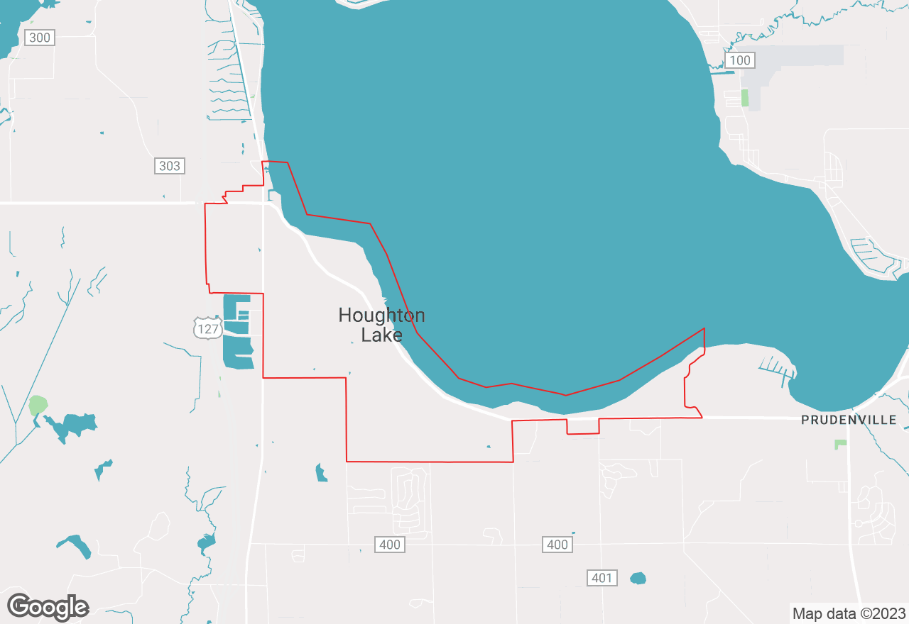 Houghton Lake map