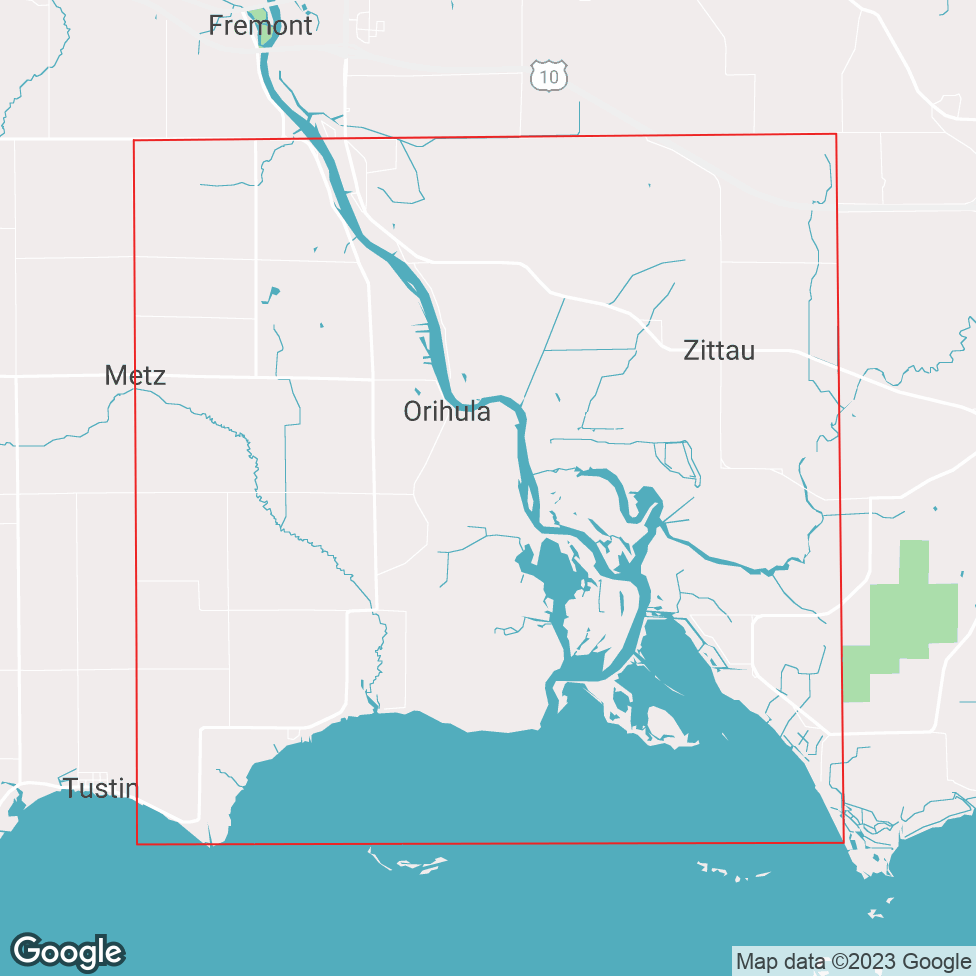 Wolf River map