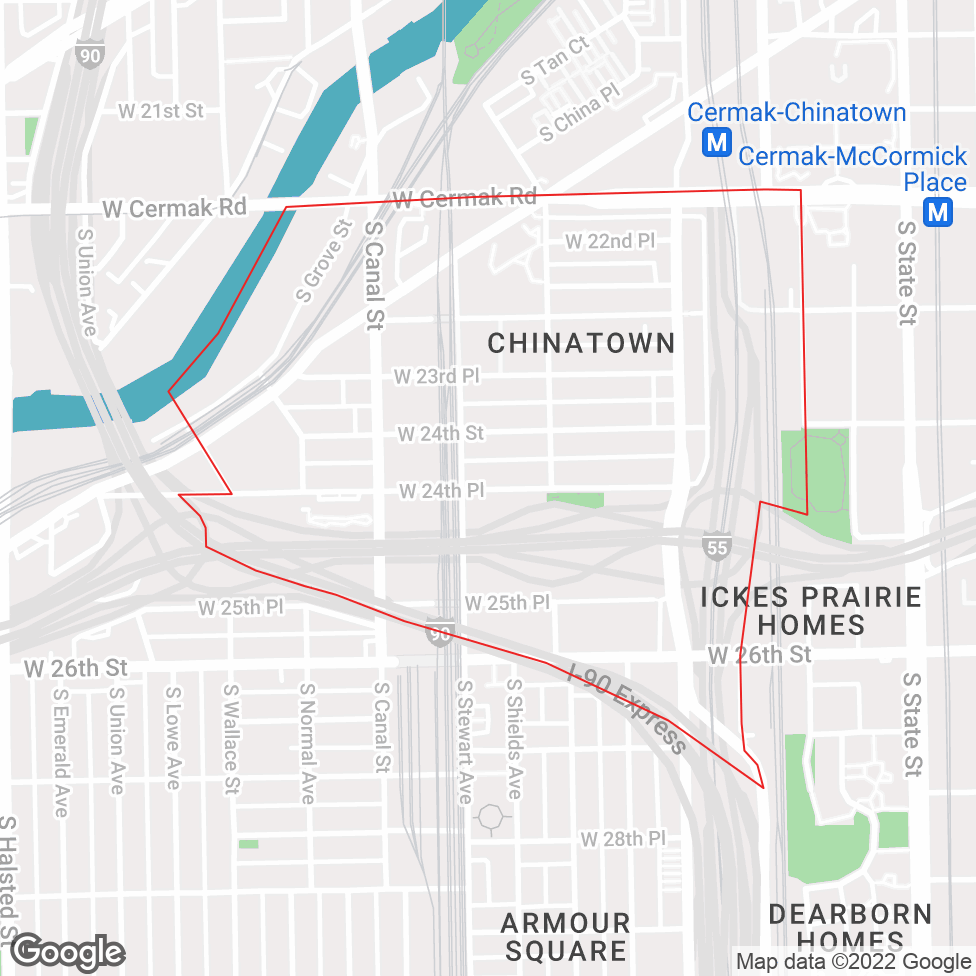 Chinatown map