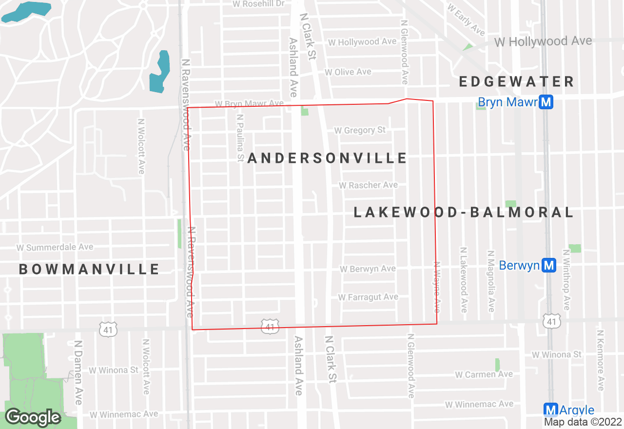 Andersonville map