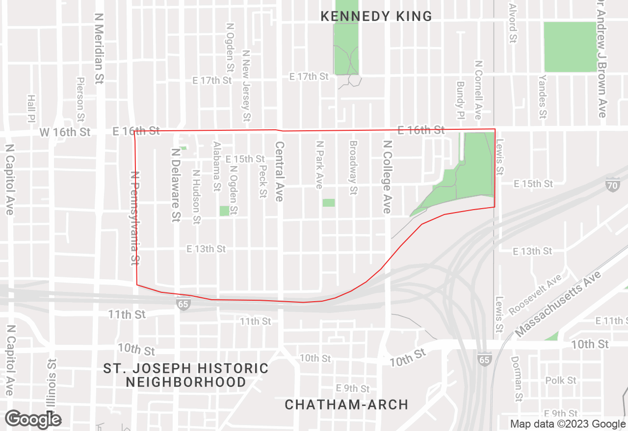 Old Northside map