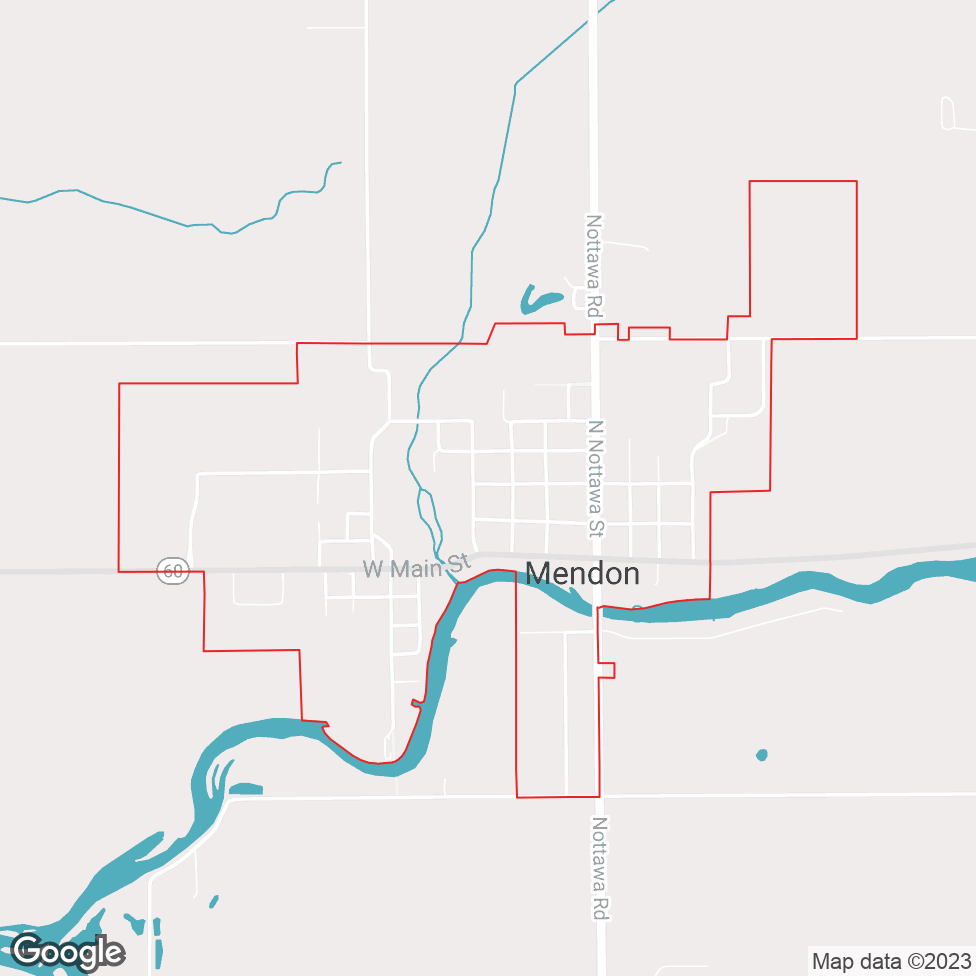 Mendon map