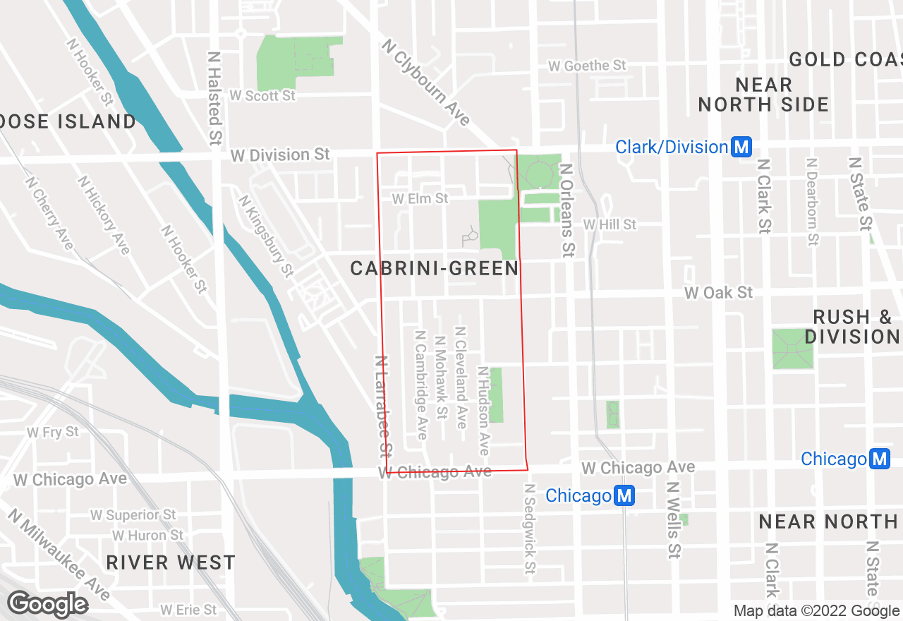 Cabrini Green map