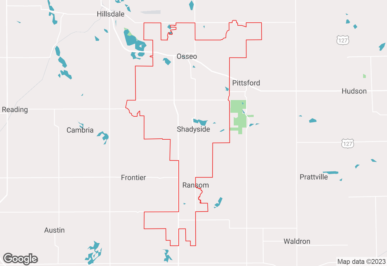 Osseo map