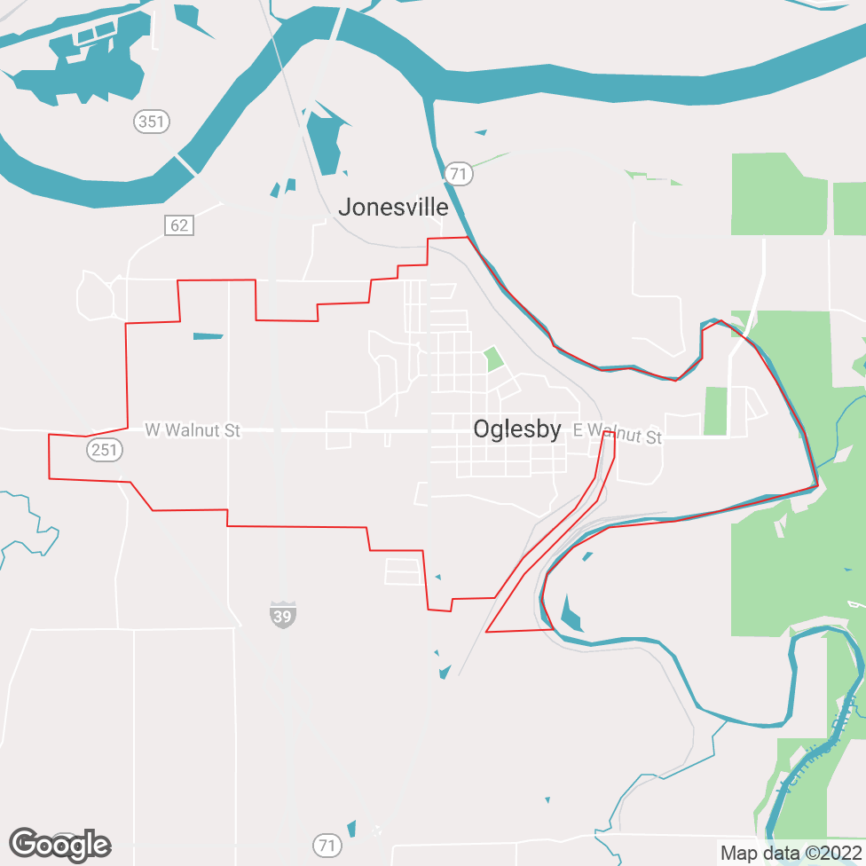 Oglesby map