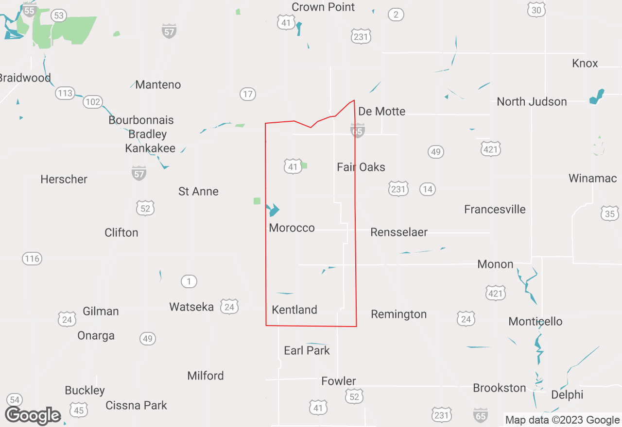 Newton County map