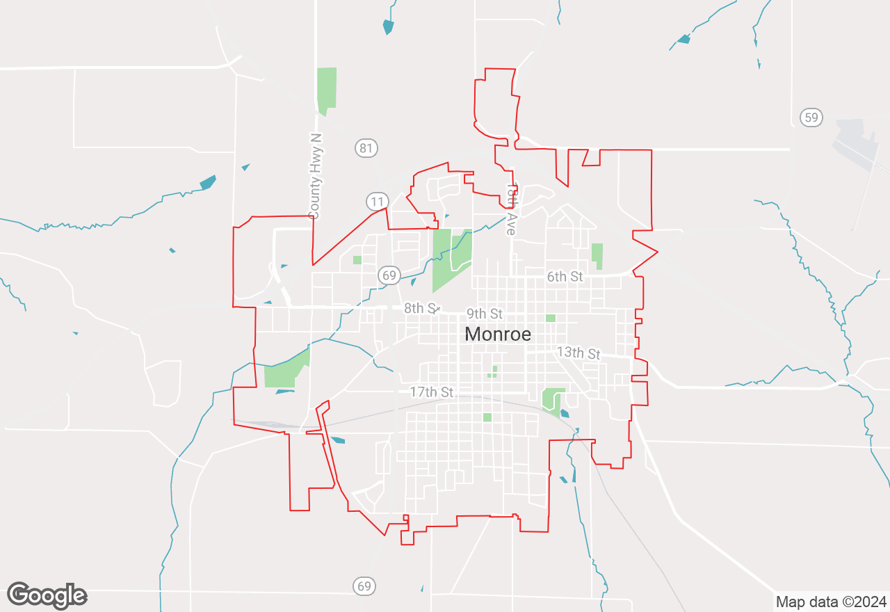 Monroe map