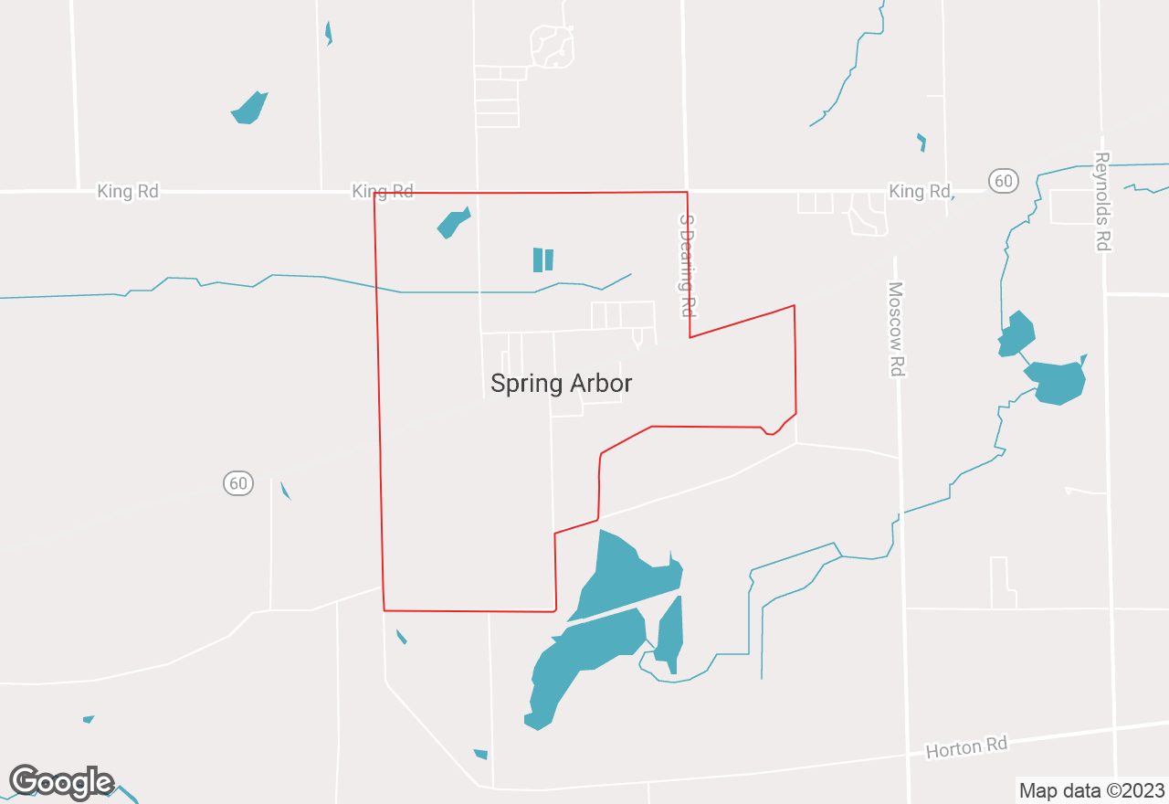 Spring Arbor map