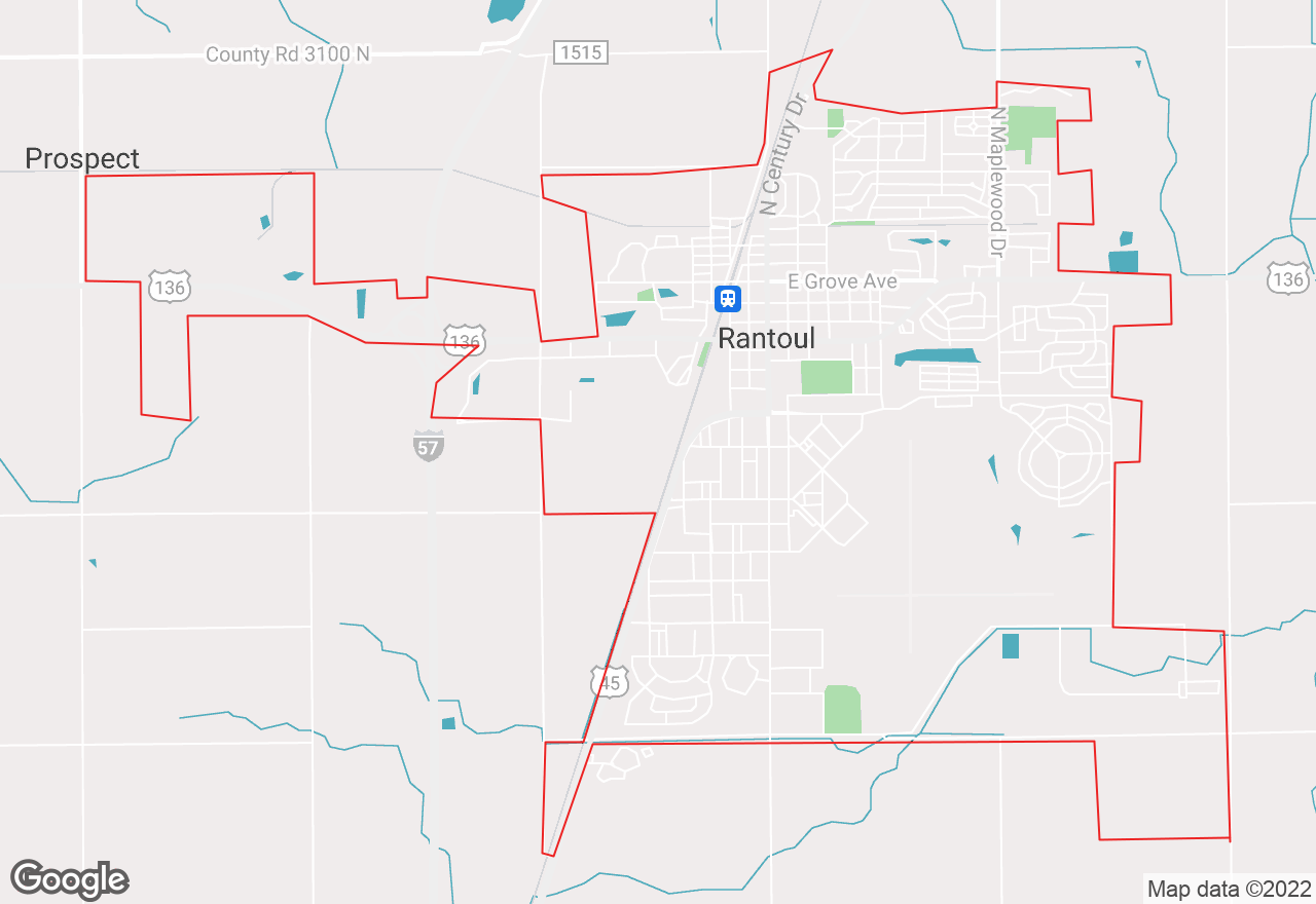 Rantoul map