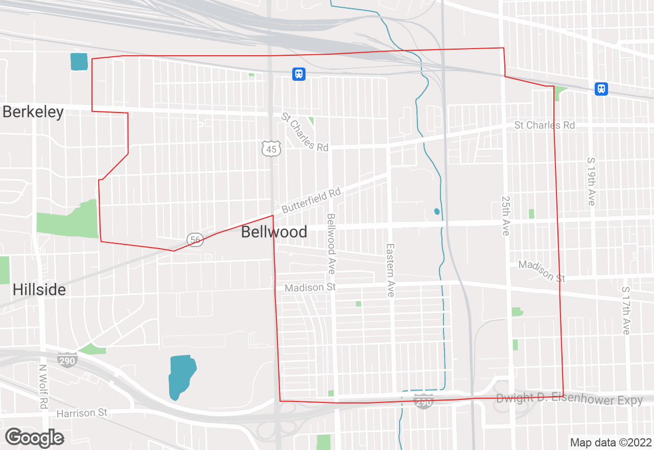 Bellwood map