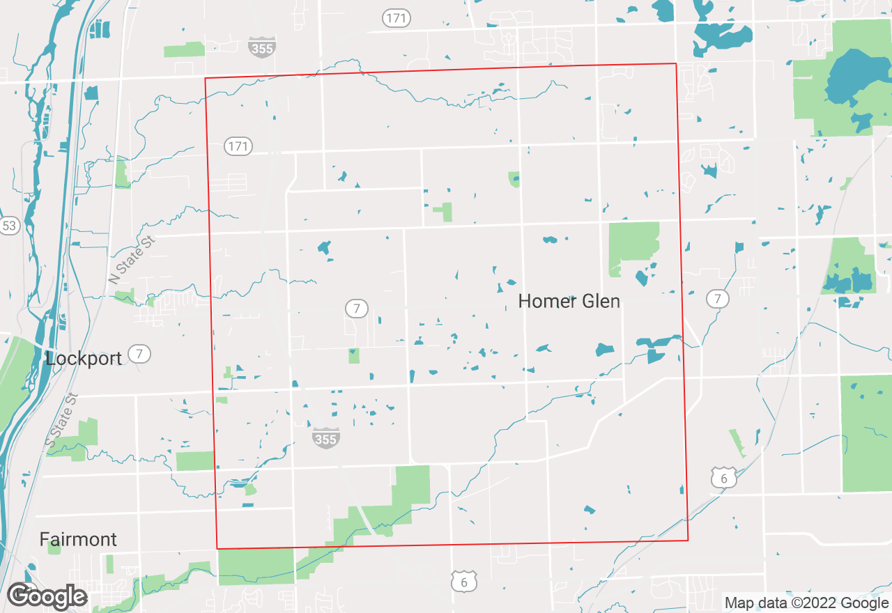 Homer Township map