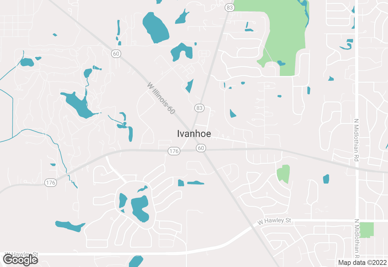 Ivanhoe map