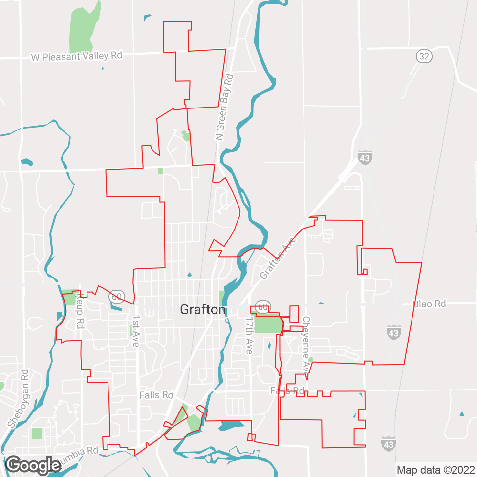 Grafton map