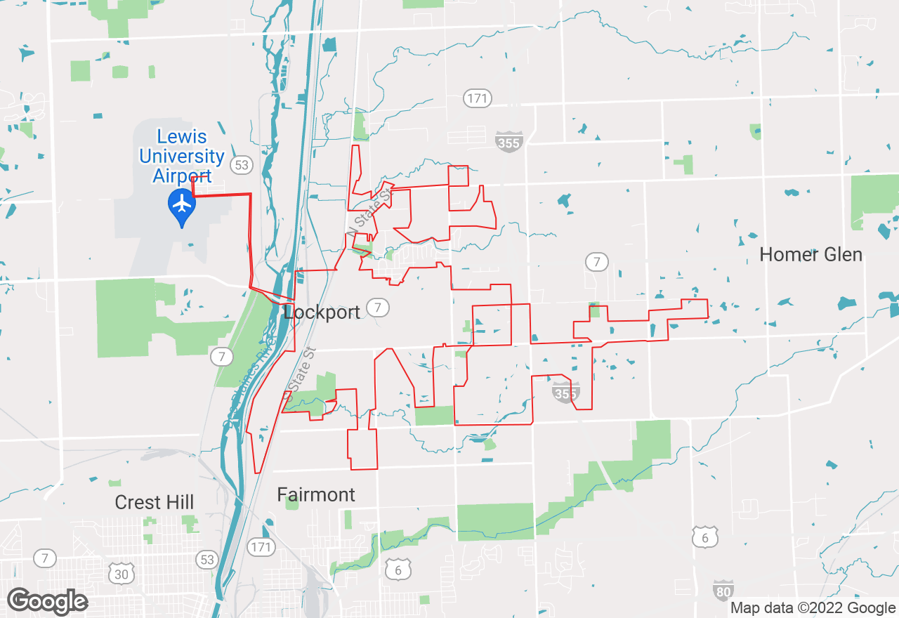 Lockport map