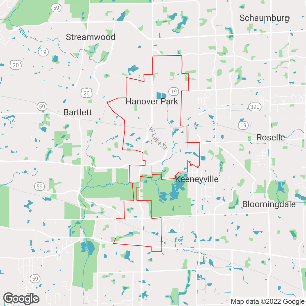 Hanover Park map