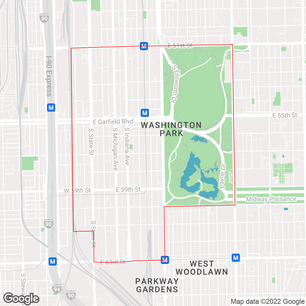 Washington Park map