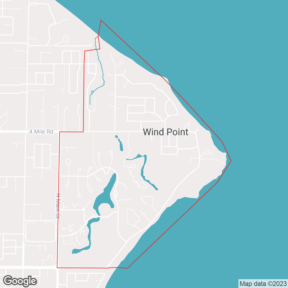 Wind Point map