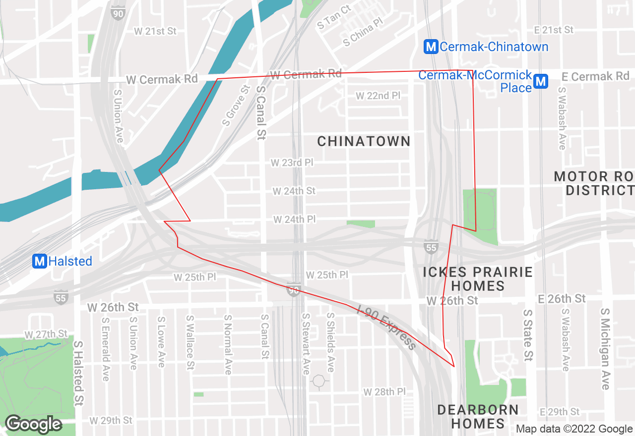 Chinatown map