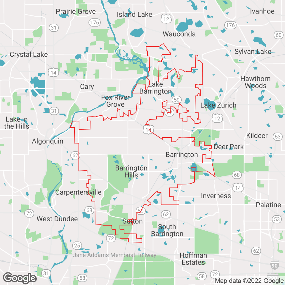 Barrington map