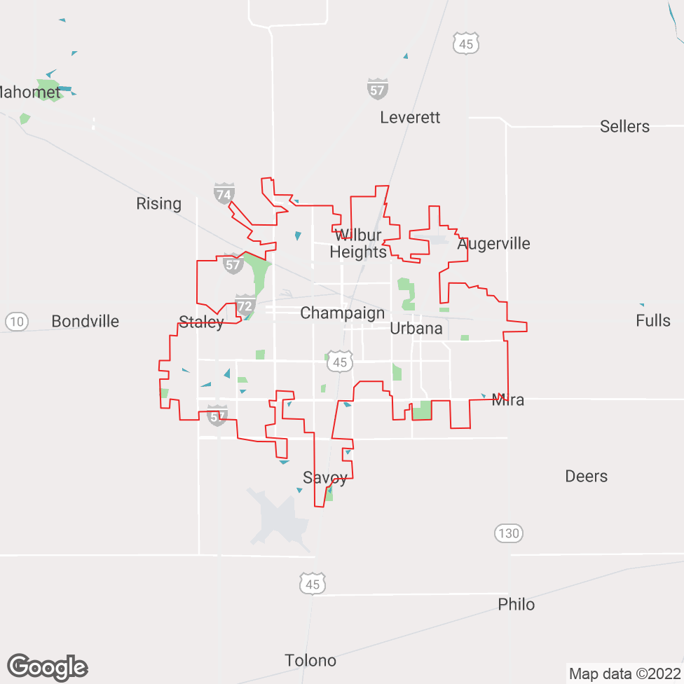 Urbana map