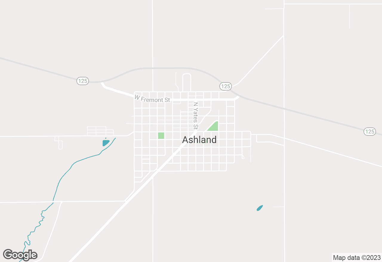 Ashland map