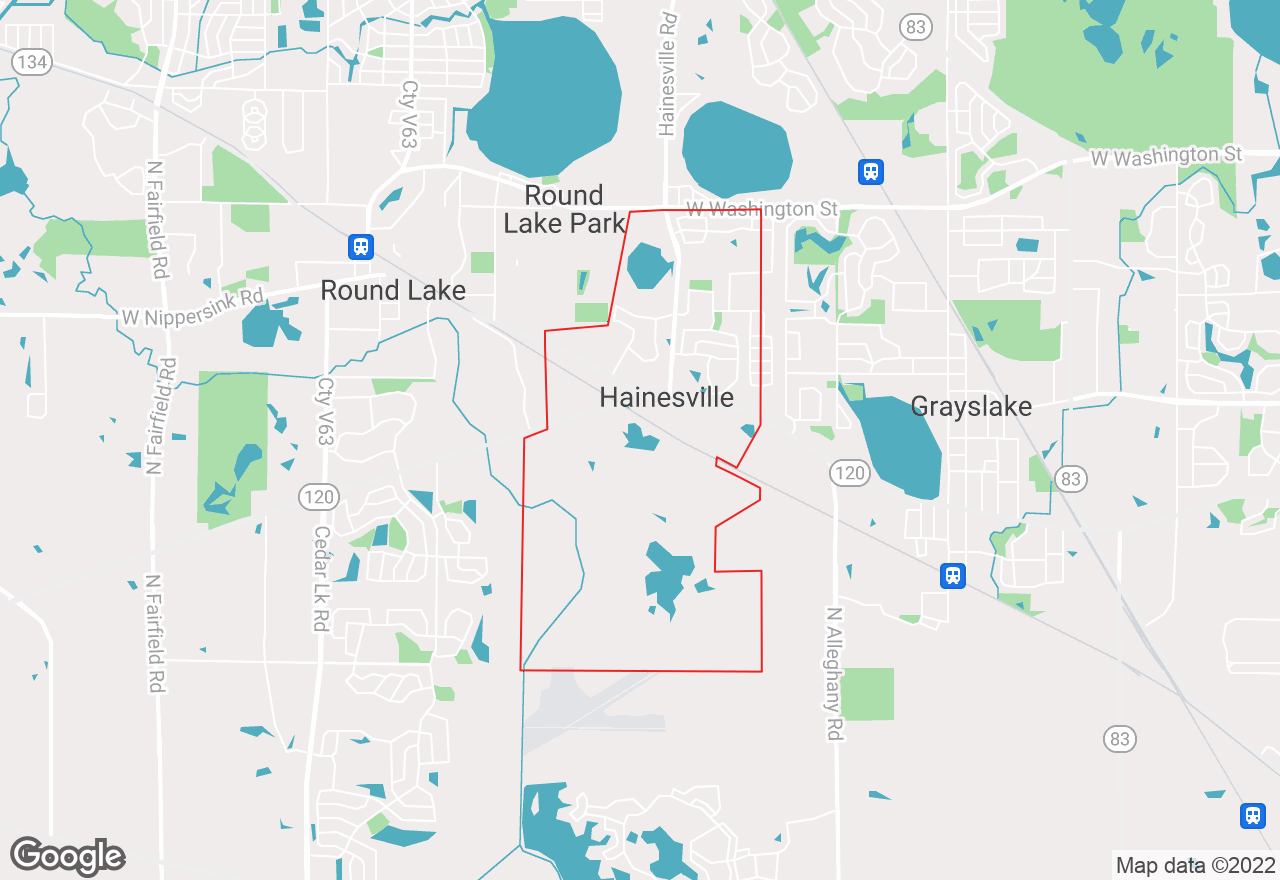 Hainesville map