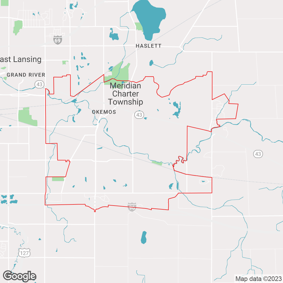 Okemos map