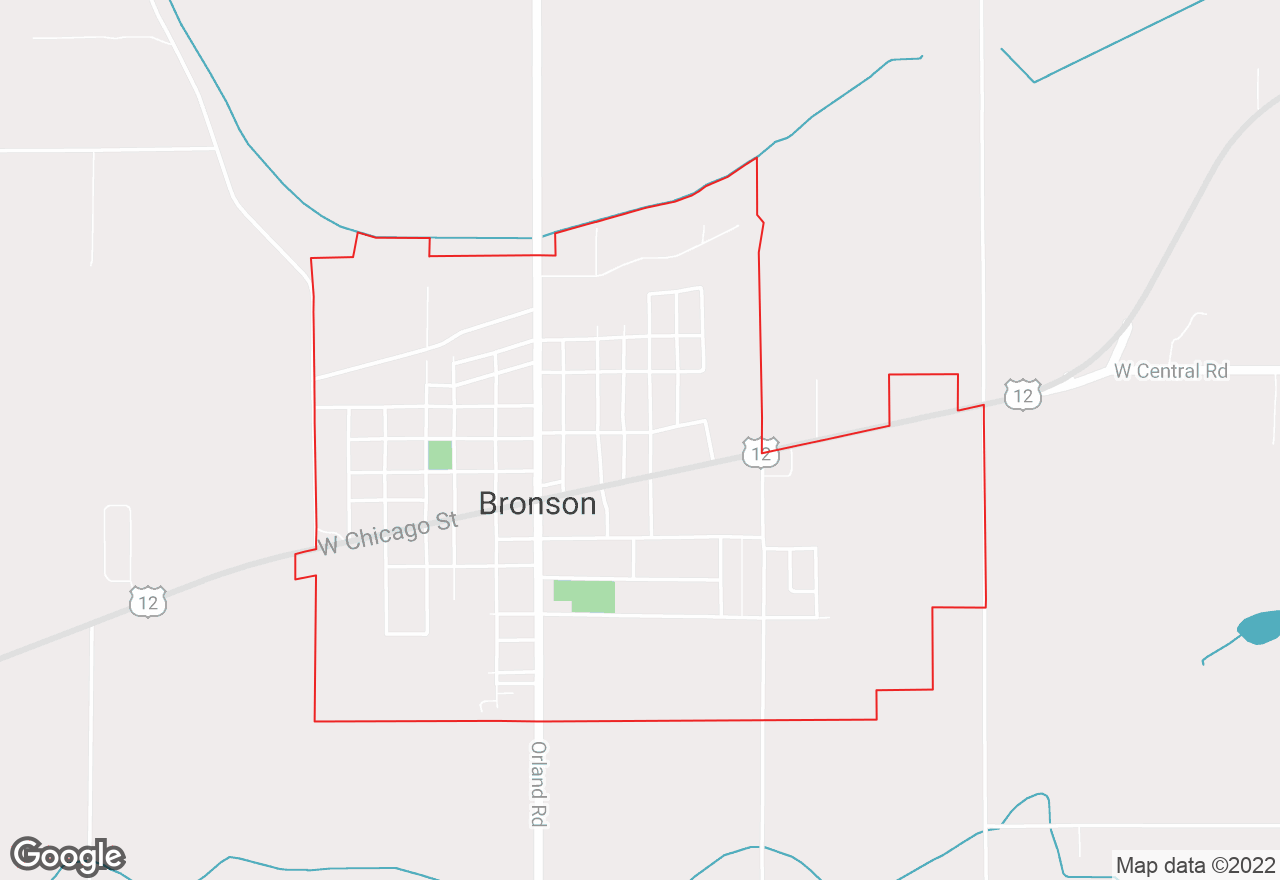 Bronson map